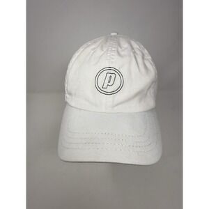 Prince Hat Cap Strap Back‎ White Green Lightweight Tennis Athletic Mens Dad Hat